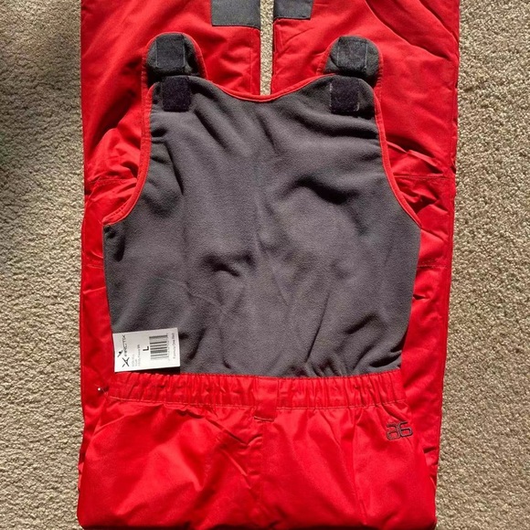 NEW Youth Infinity Fleece Bib Overalls, L - Picture 6 of 11